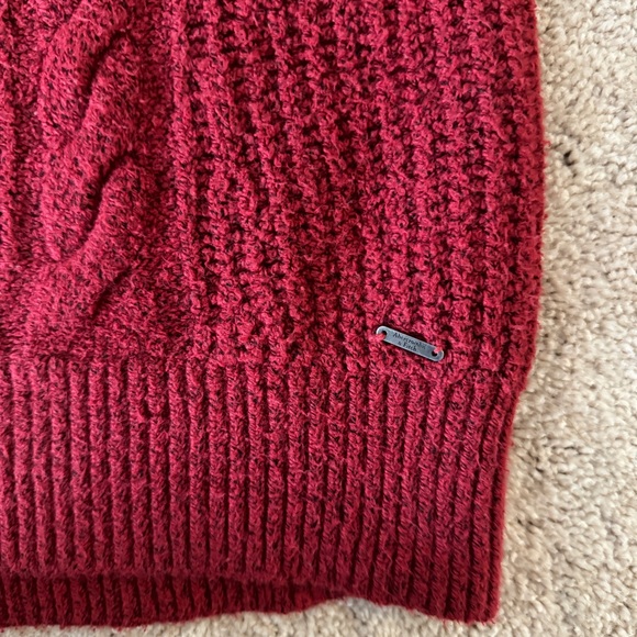 Abercrombie Cozy Red Sweater - Picture 4 of 8